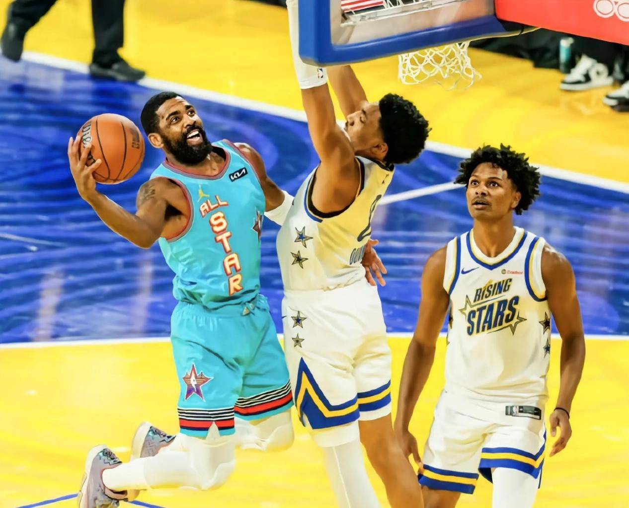 黑白直播nba-全明星赛上出现了许多神奇的表现