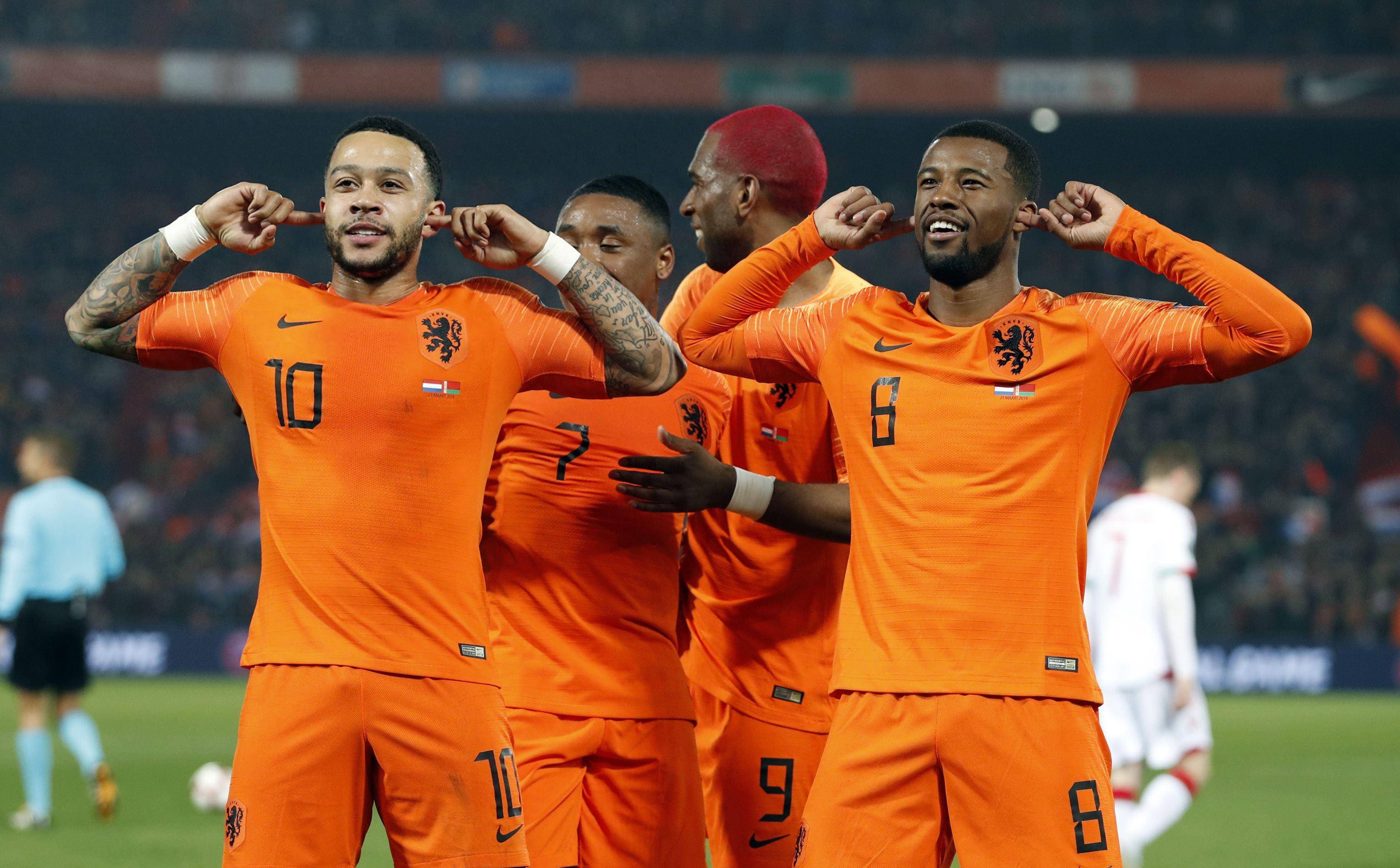 荷兰队在欧预赛中全面占优势