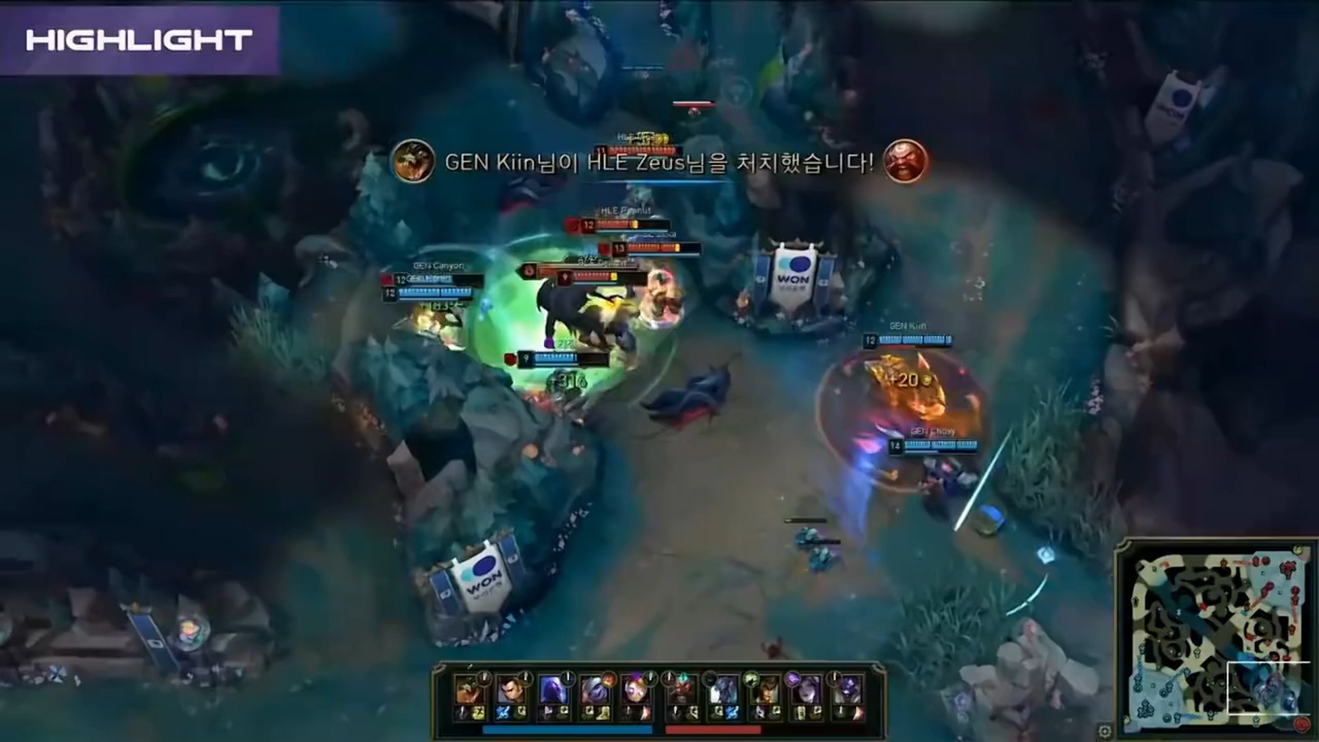 HLE横扫GEN,Deft成为全场焦点四强赛3:2(深圳) HLE横扫GEN,Deft成为全场焦点四强赛3:2(深圳)