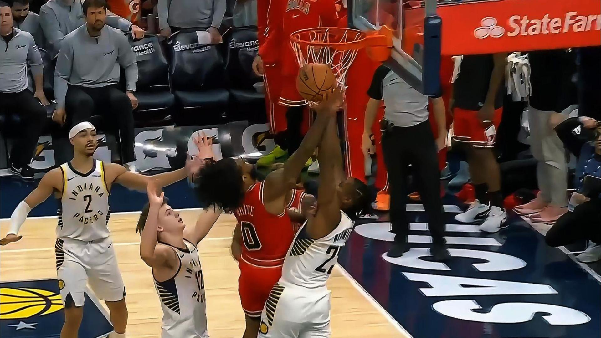 黑白直播nba在线观看-杜兰特攻防转换核心，公牛险胜步行者